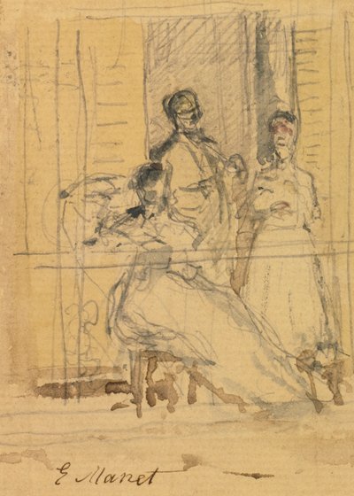 Il balcone da Édouard Manet